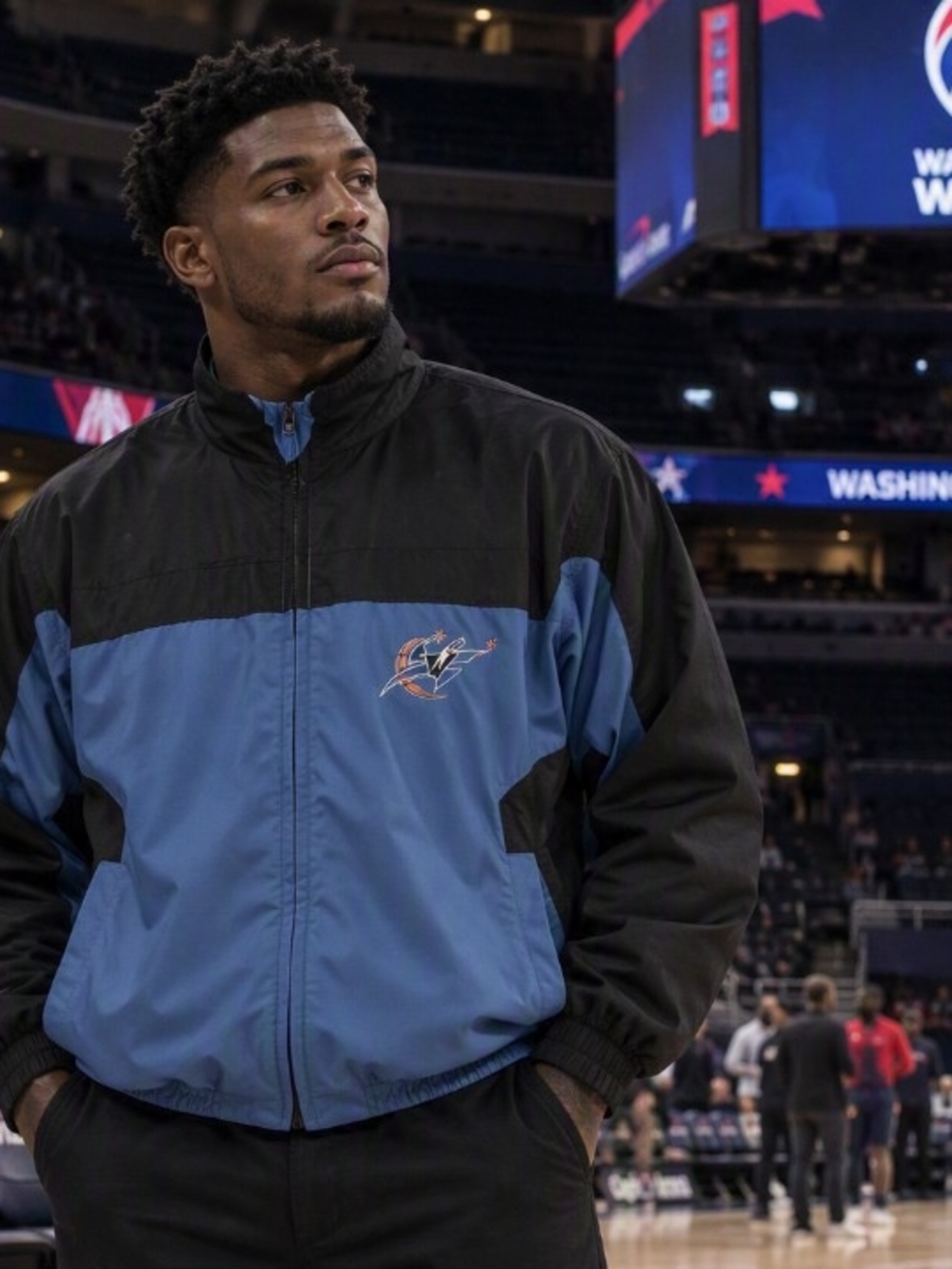 Men's NBA G-III Carl Banks Washington Wizards Reversible Jacket. Size XL